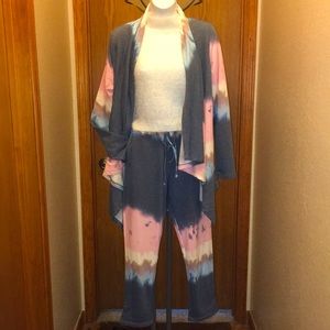 NWOT Beobeau Tie Dye Cardigan